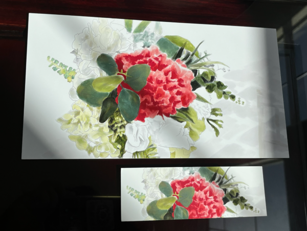 Flower Bunch 6x11 Art Print + Bookmark!