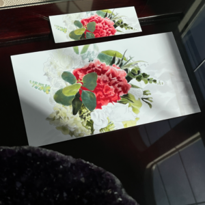 Flower Bunch 6x11 Art Print + Bookmark! - Image 3