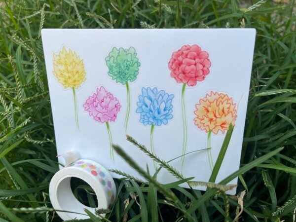 Colorful Fantasy Clovers Sticky Bundle!