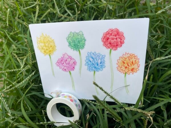Colorful Fantasy Clovers Sticky Bundle!