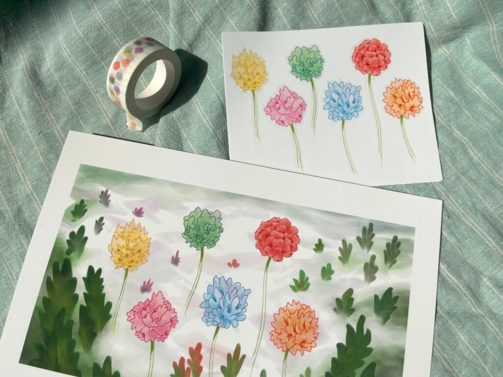 Clover Artprint + Sticky Bundle!