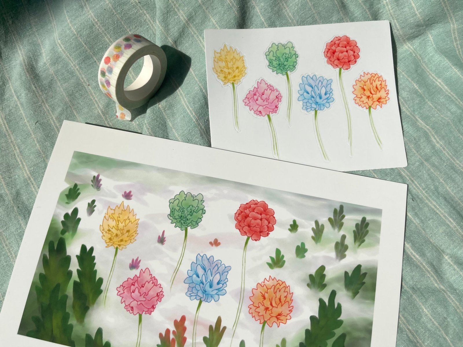 Clover Artprint + Sticky Bundle! - Image 5