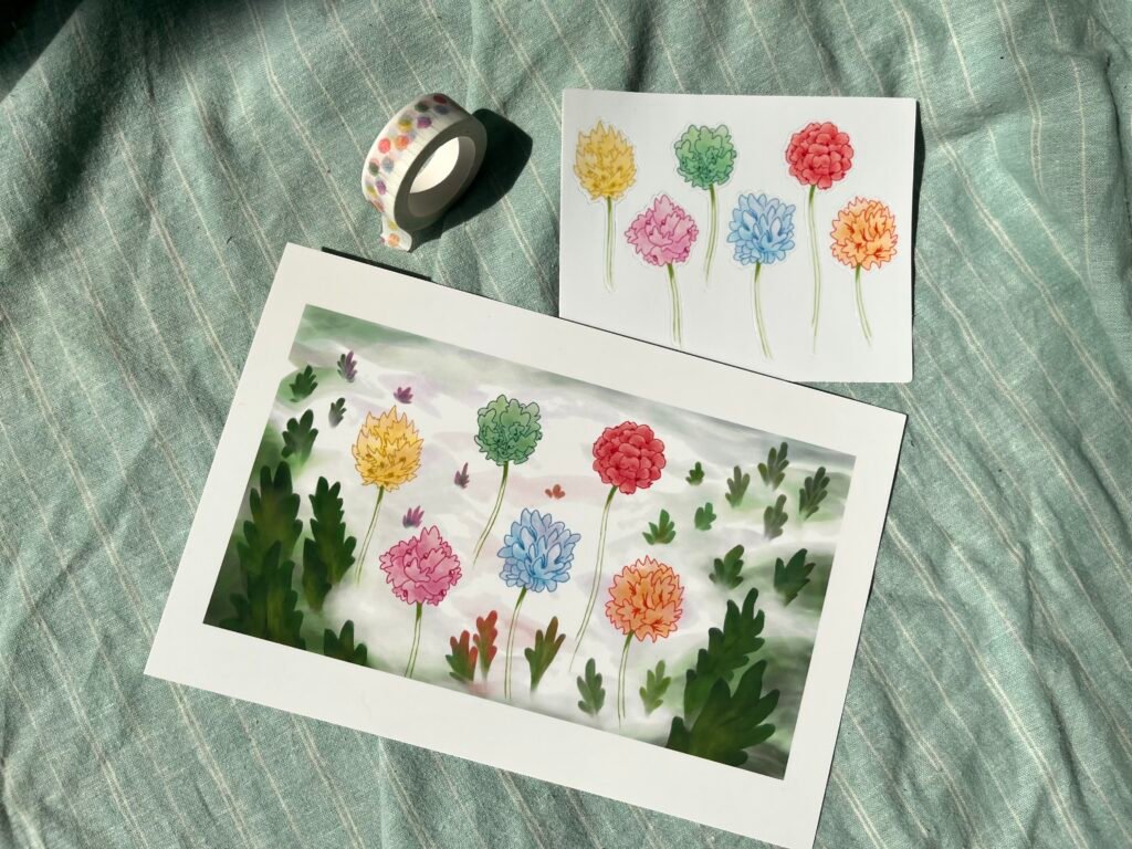 Clover Artprint + Sticky Bundle!